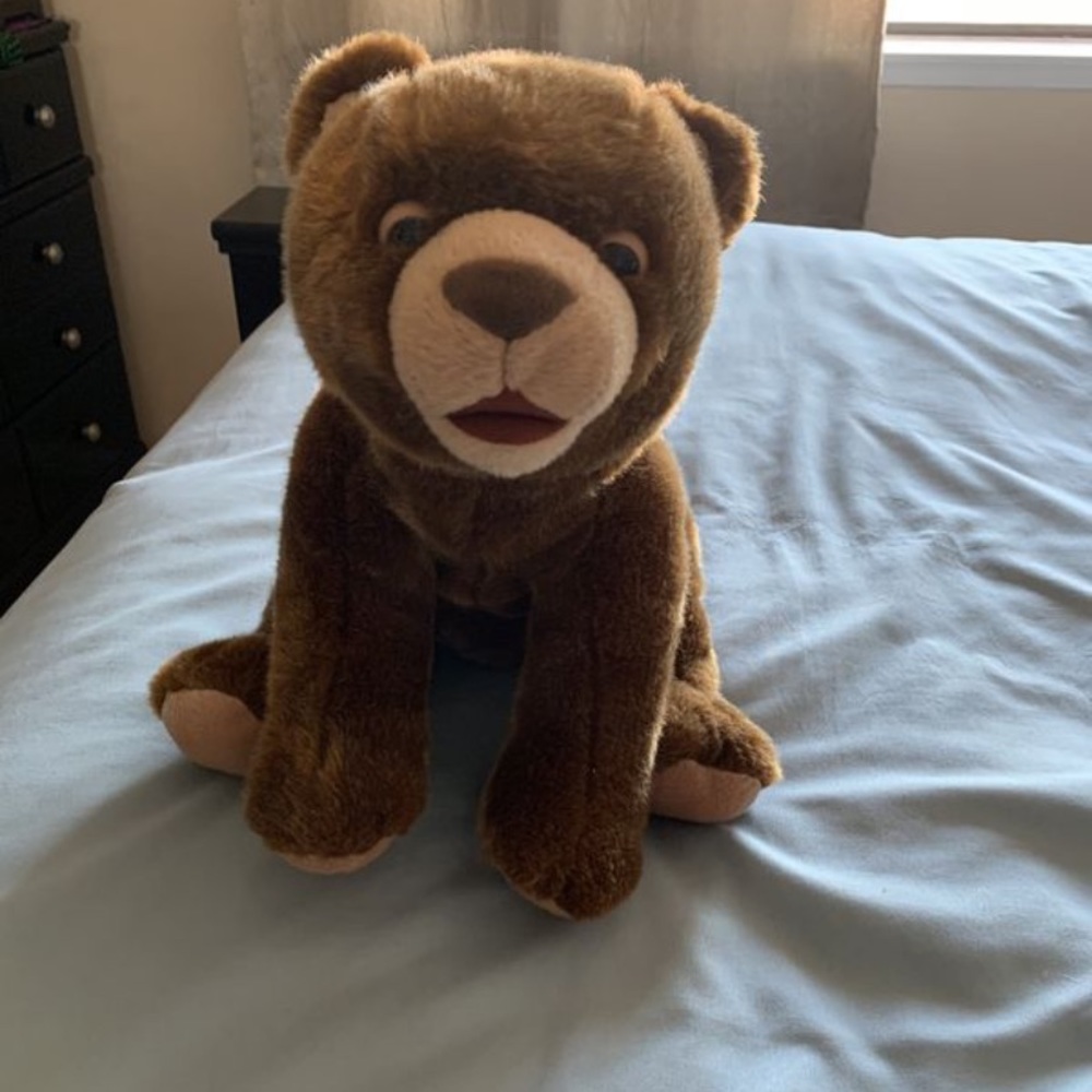 NWOT  14” Kohls Cares Eric Carle Brown Bear Plush Stuffed Animal Toy